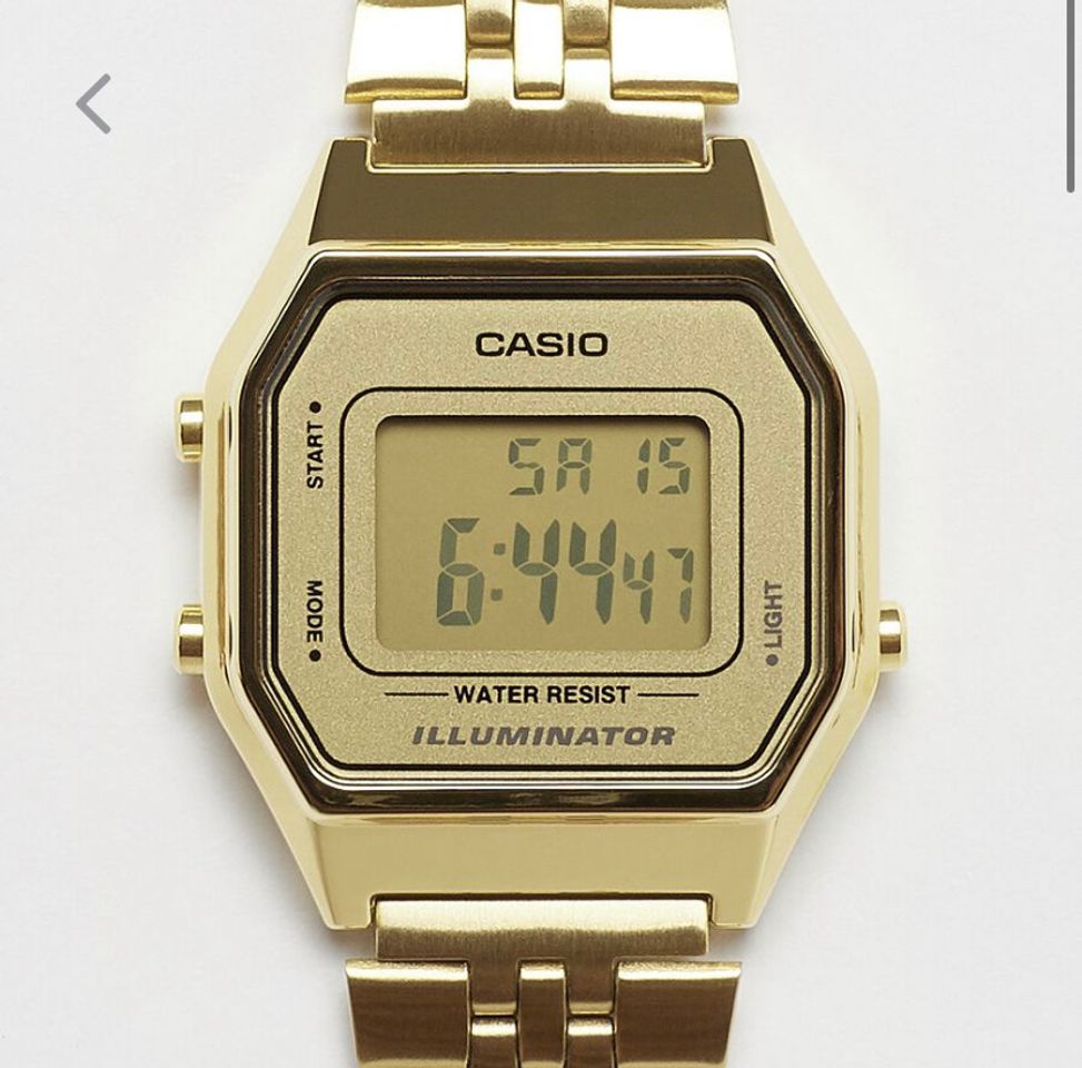 Fashion Casio dorado