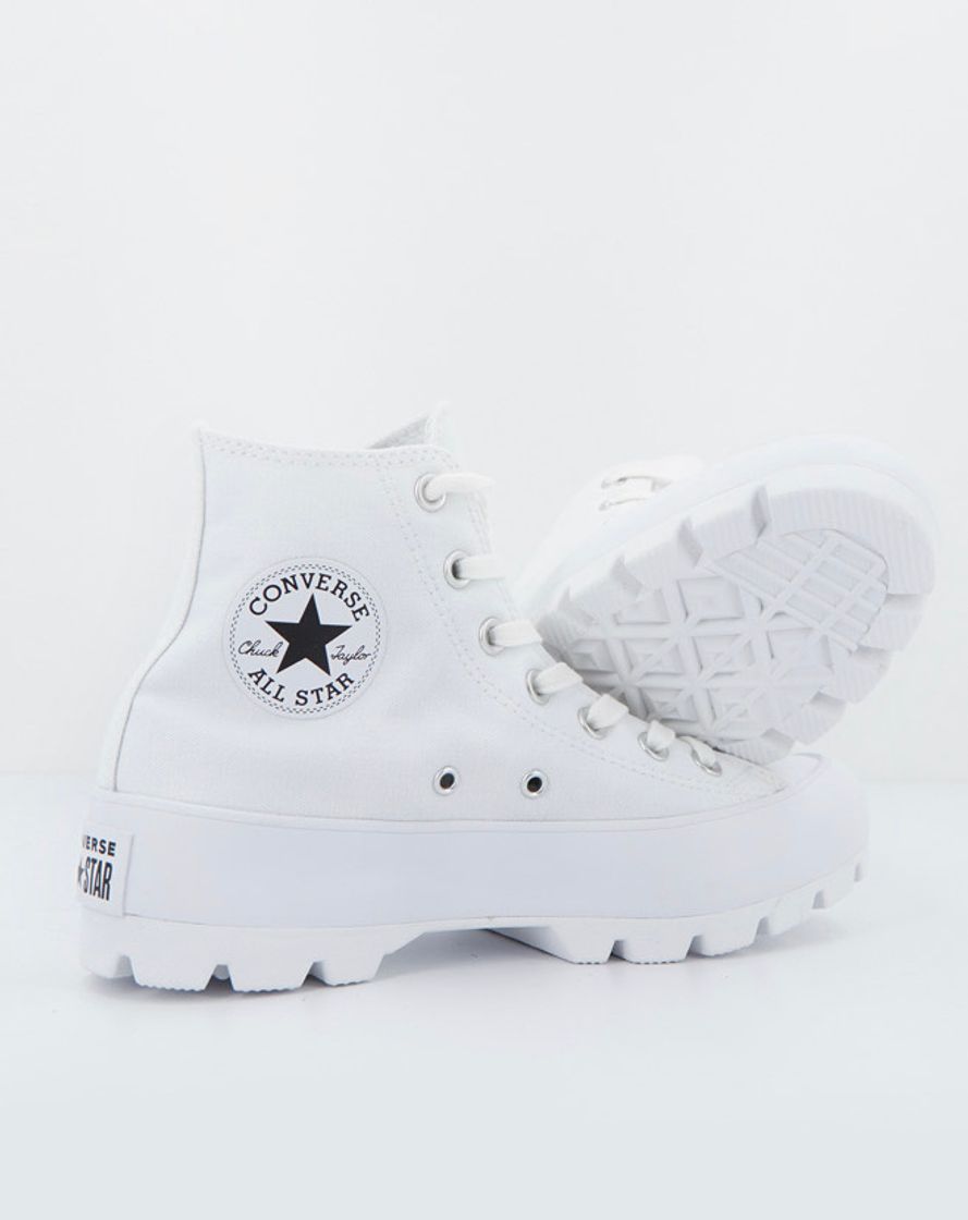 Fashion CONVERSE CONVERSE LUGGED HI color BLANCO 