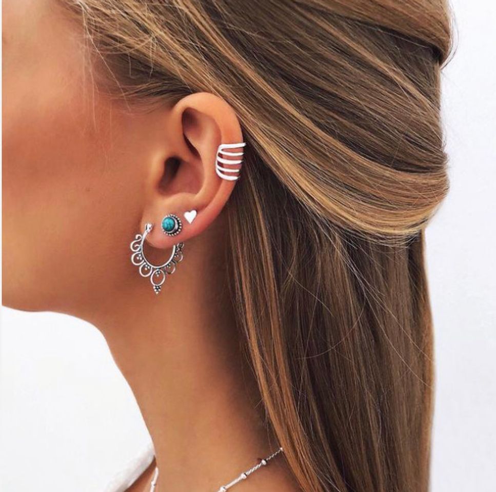 Fashion Pendientes de Oro boho