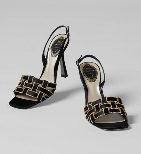 Square jewel sandals JULIETTE