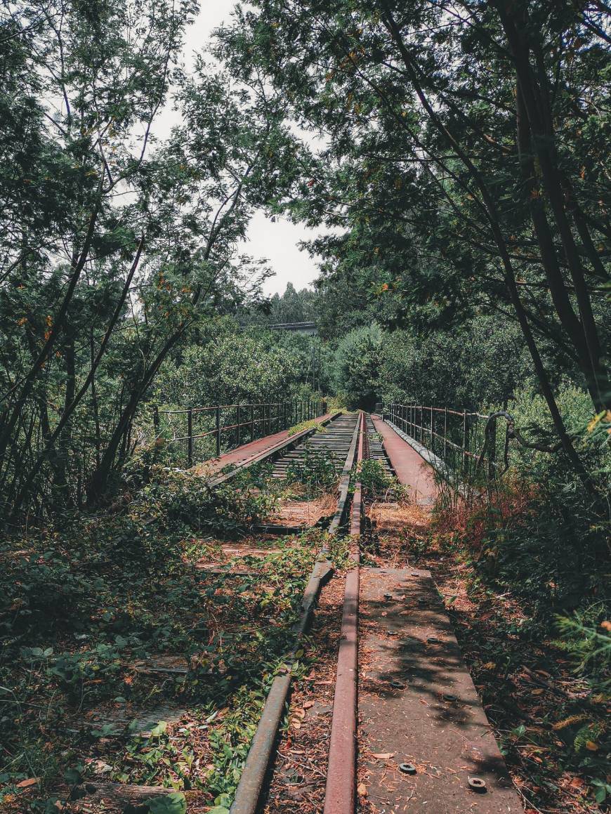 Lugares Puente ferrocarril Caldas de Reis