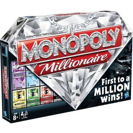 Monopoly Juegos en Familia Hasbro Millonario versión en inglés