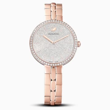 Fashion Swarovski. Reloj Cosmopolitan, brazalete de metal