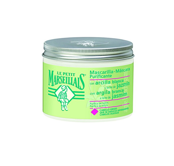 Beauty Le Petit Marseillais Mascarilla Arcilla Blanca y Leche de Jazmín para Cabello