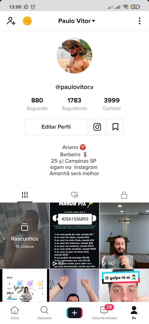 Moda Me sigam no tiktok ✌🏻