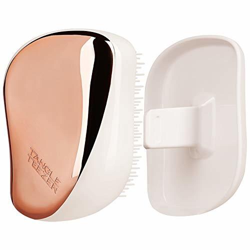 Beauty Tangle Teezer - Cepillo desenredar Compact Styler Rose Gold Cream