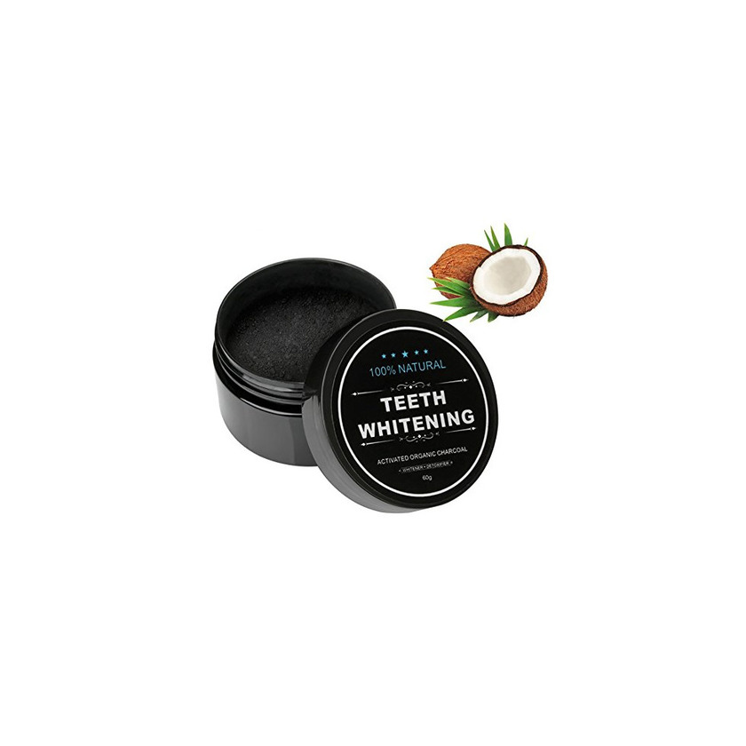 Product Teeth Whitening Charcoal Powder - Polvo de carbón activo naturales Teeth Whitening bambú carbón