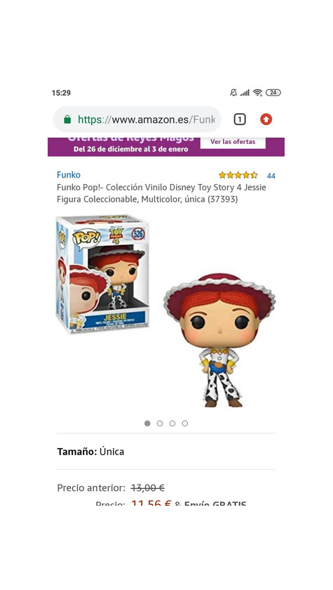 Producto FunkoPop de Jessie Toy Story 