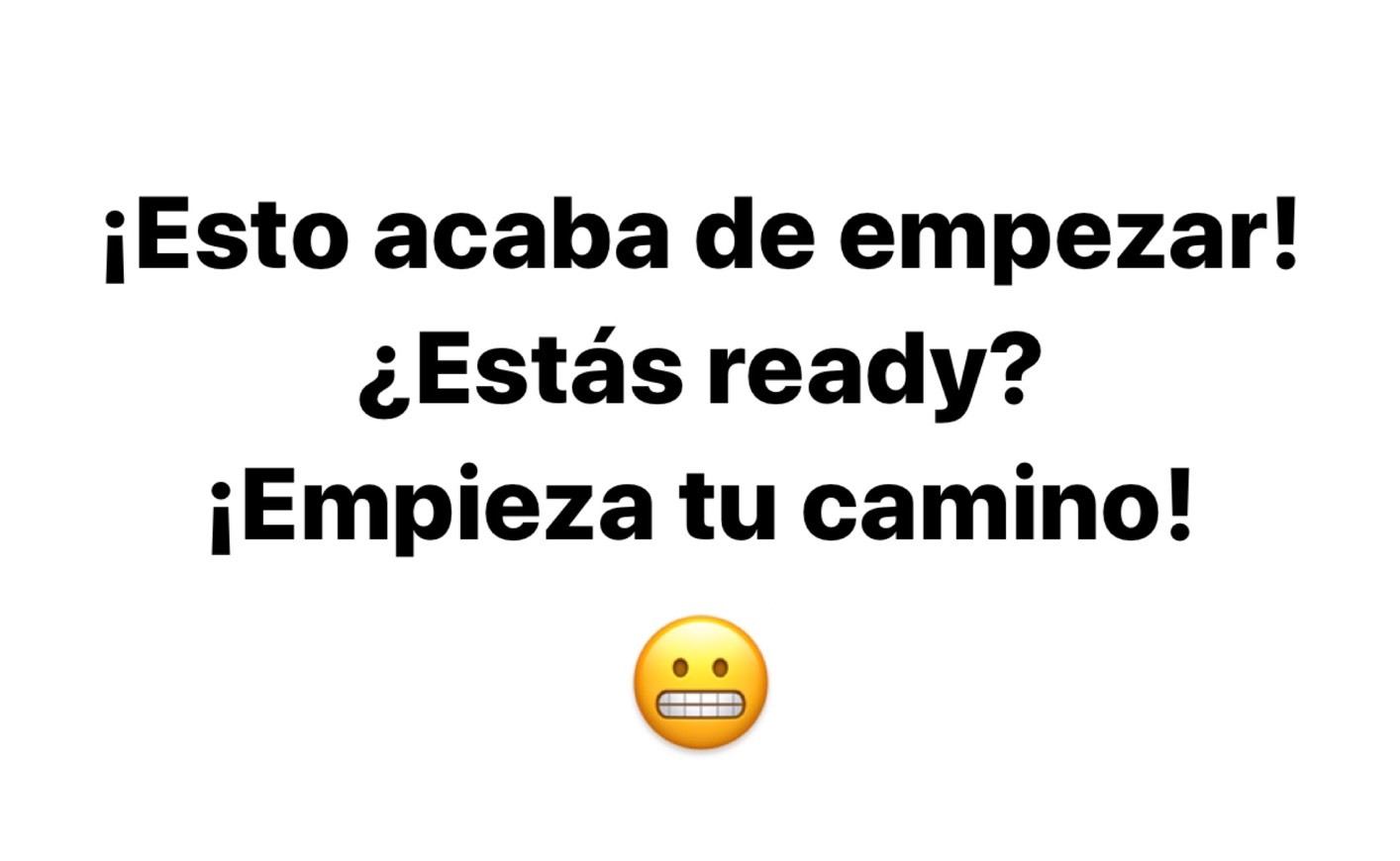 Empieza tu camino