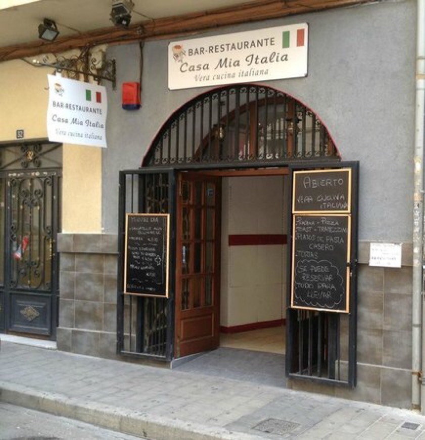 Restaurantes Casa Mia Italia