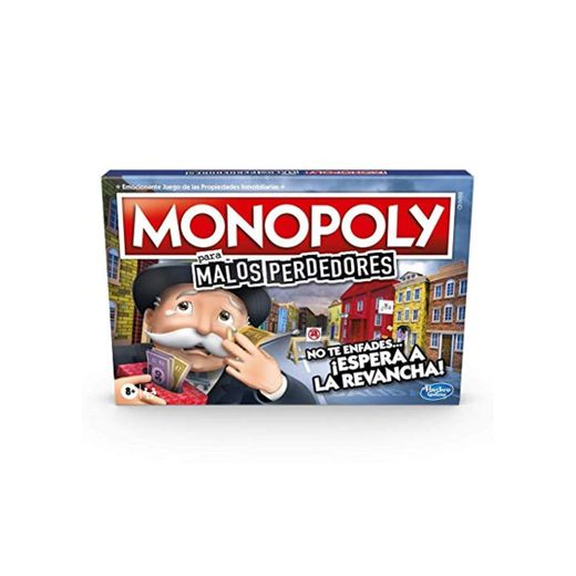 Juego De Mesa Monopoly Malos Perdedores, A Partir De 8 Años, El