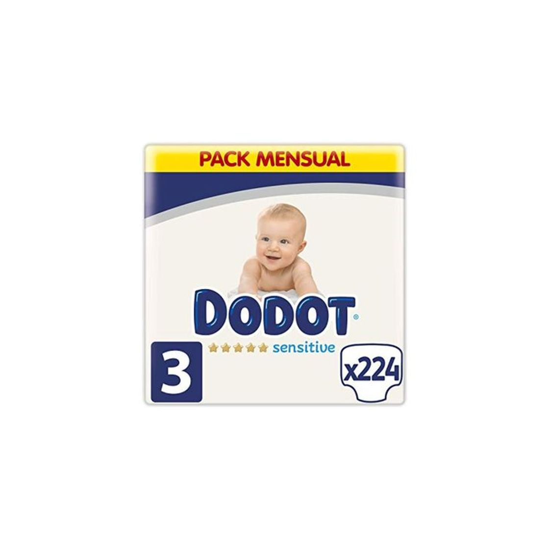 Producto Dodot Sensitive - Pañales,  Talla 3