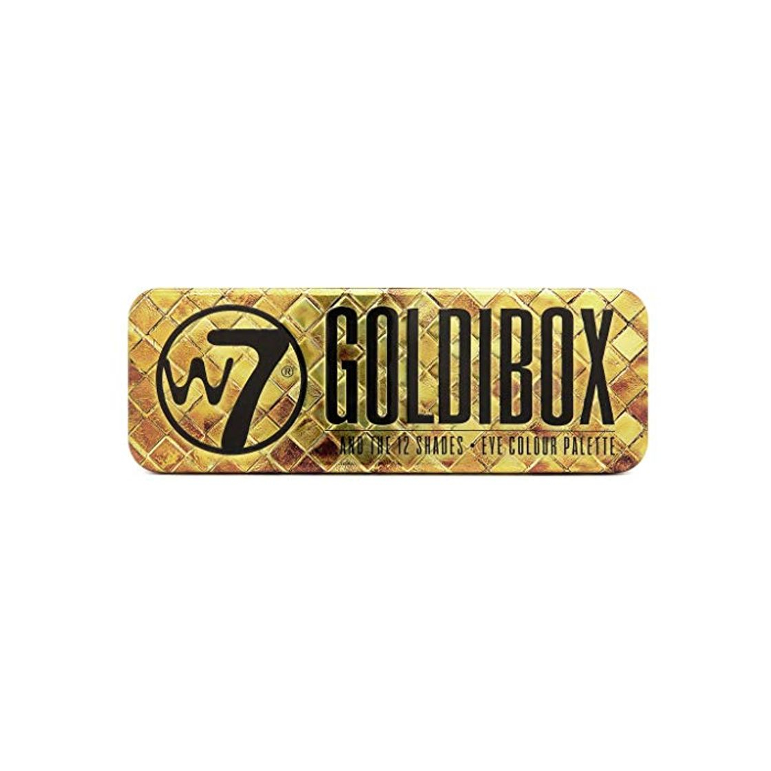 Belleza W7 goldibox paleta sombra de ojos