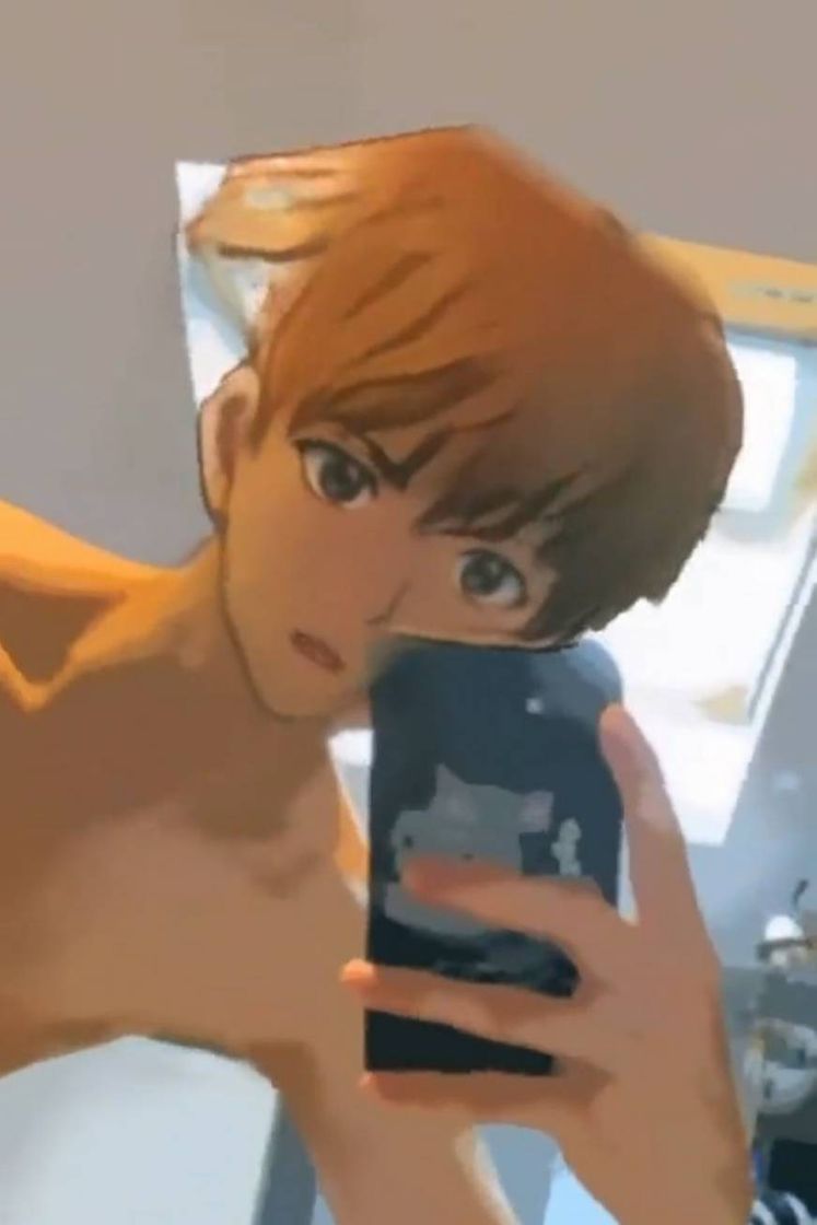 Social Filtro "Anime Style" de Snapchat