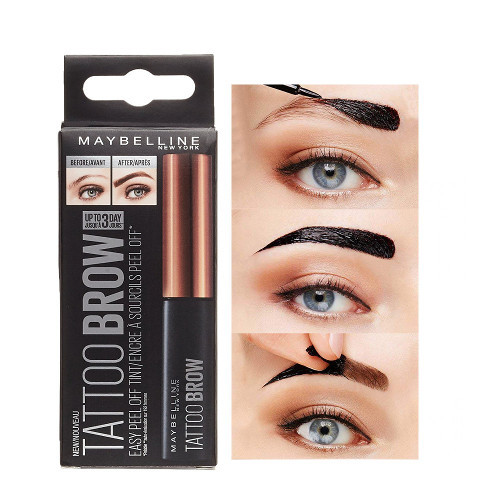 Fashion MAYBELLINE TATTOO BROW GEL TINT! Does It Work? First ...