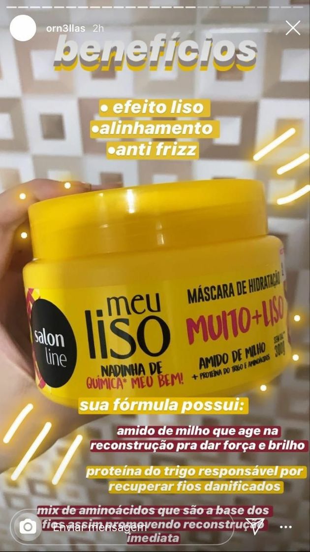 Fashion - Máscara Salon line💛