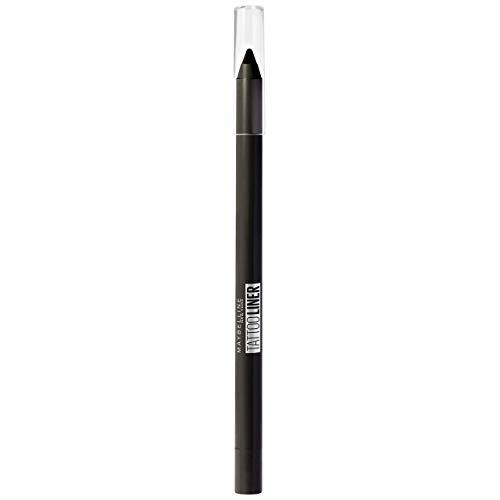 Beauty Gemey Maybelline New York Tattoo Liner lápiz Gel 900 Deep Onyx