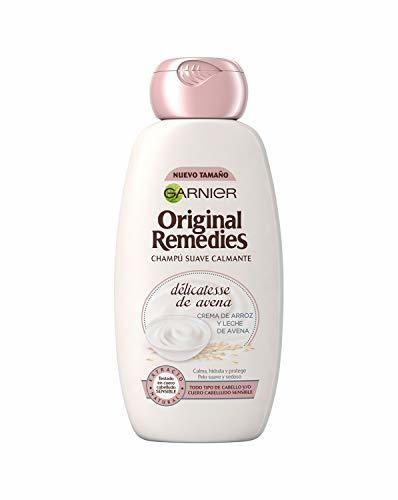 Garnier Original Remedies Delicatesse de Avena Champú Cuero Cabelludo Sensible