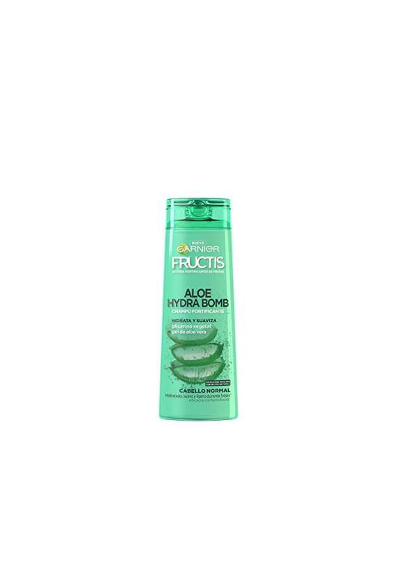 Beauty Garnier Fructis Aloe Hydra Bomb Champú - 3 Recipientes de 360 ml