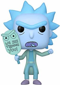 Fashion Funko POP Animation: Rick & Morty - Rick Action ... - Amazon.com