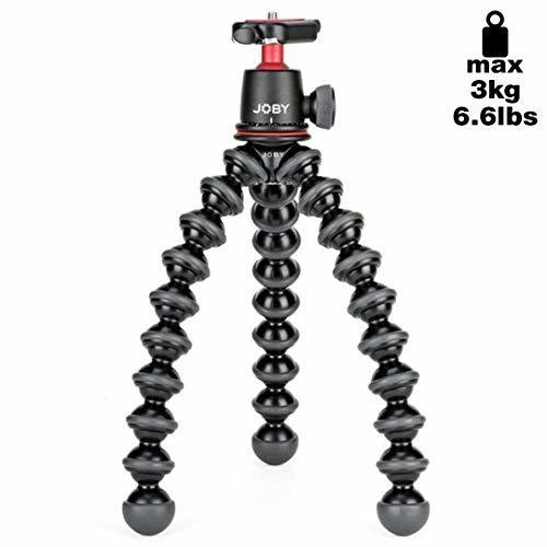 Electrónica JOBY GorillaPod Kit 3K - Trípode Flexible Ligero con Rótula para Cámaras