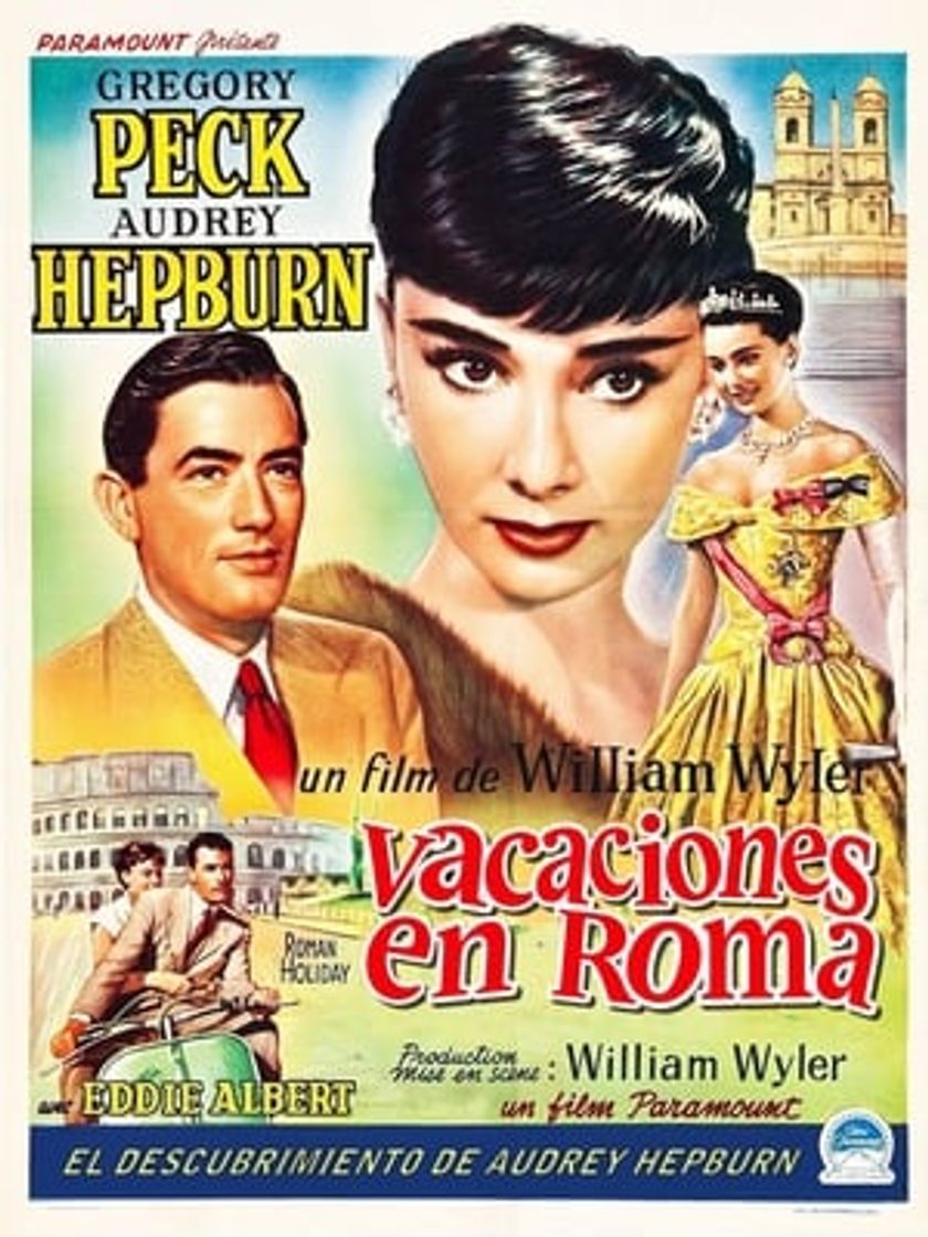 Película Vacaciones en Roma