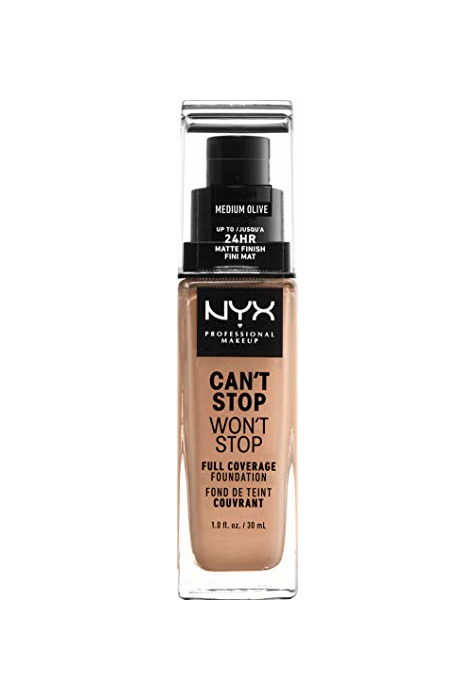 Social NYX Professional Makeup Can't Stop Won't Stop - Base de maquillaje con