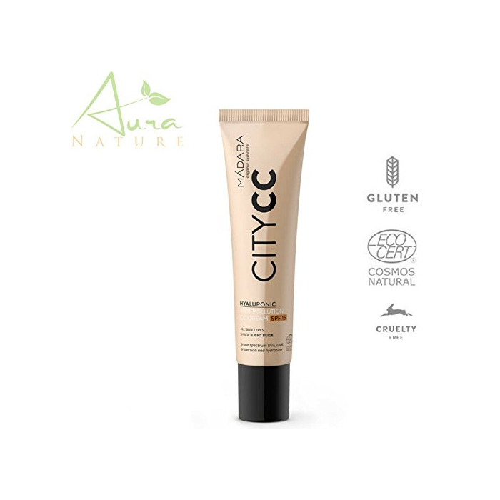 Belleza MÁDARA - CREMA CC ANTI-CONTAMINACIÓN CON SPF15