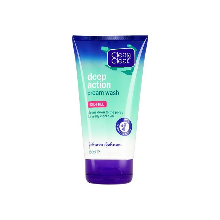 Belleza Clean and Clear Deep Action - Gel para la cara sin aceites