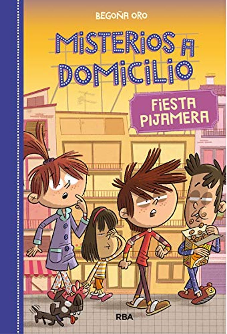 Libro Misterios a domicilio 7. Fiesta pijamera