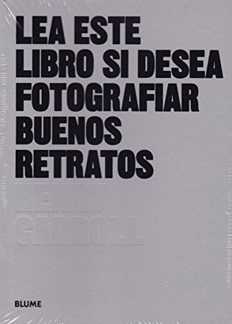 Libro Lea este libro si desea fotografiar buenos retratos