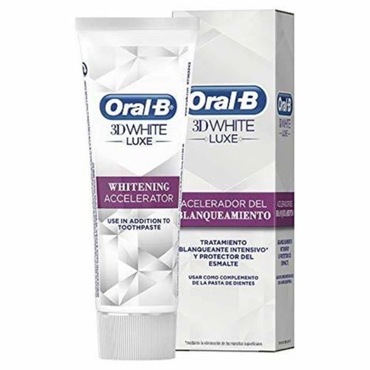 Oral-B 3D White Luxe Acelerador De Blanqueamiento