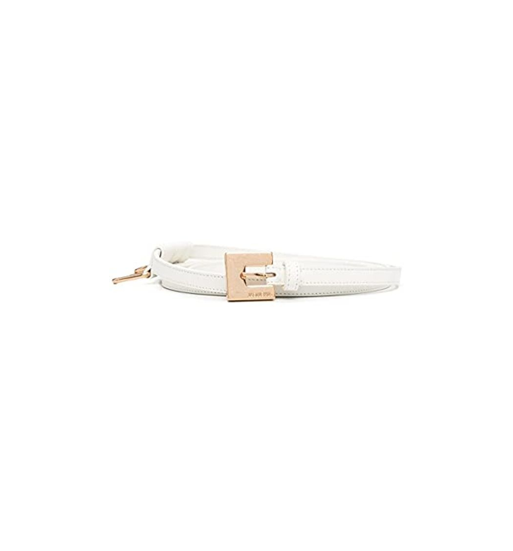 Fashion JACQUEMUS Moda De Lujo Mujer 211AC19211300100 Blanco Cuero Cinturón