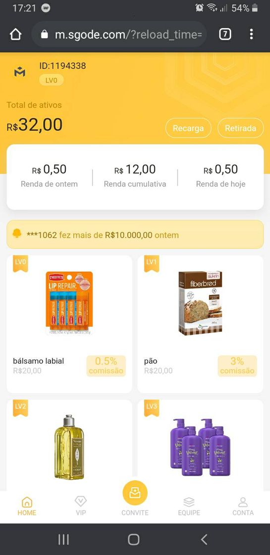 Moda Você ganha R$ 20,00 só por se cadastrar e vai ganhando muito