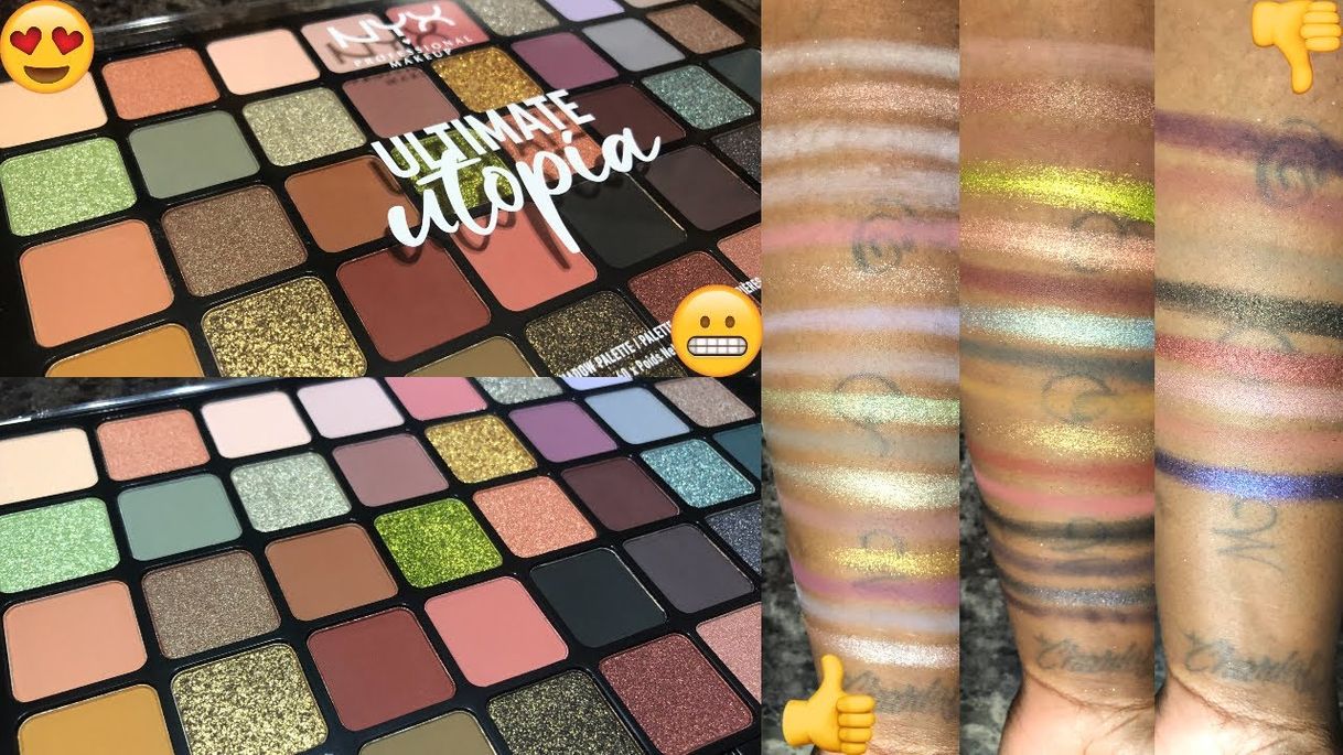 Social Ultimate Shadow Palette - Utopia - Paleta de sombras de colores