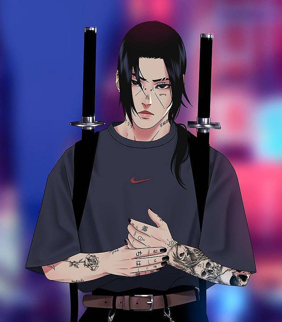 Series Itachi Uchiha - Rukasu Art