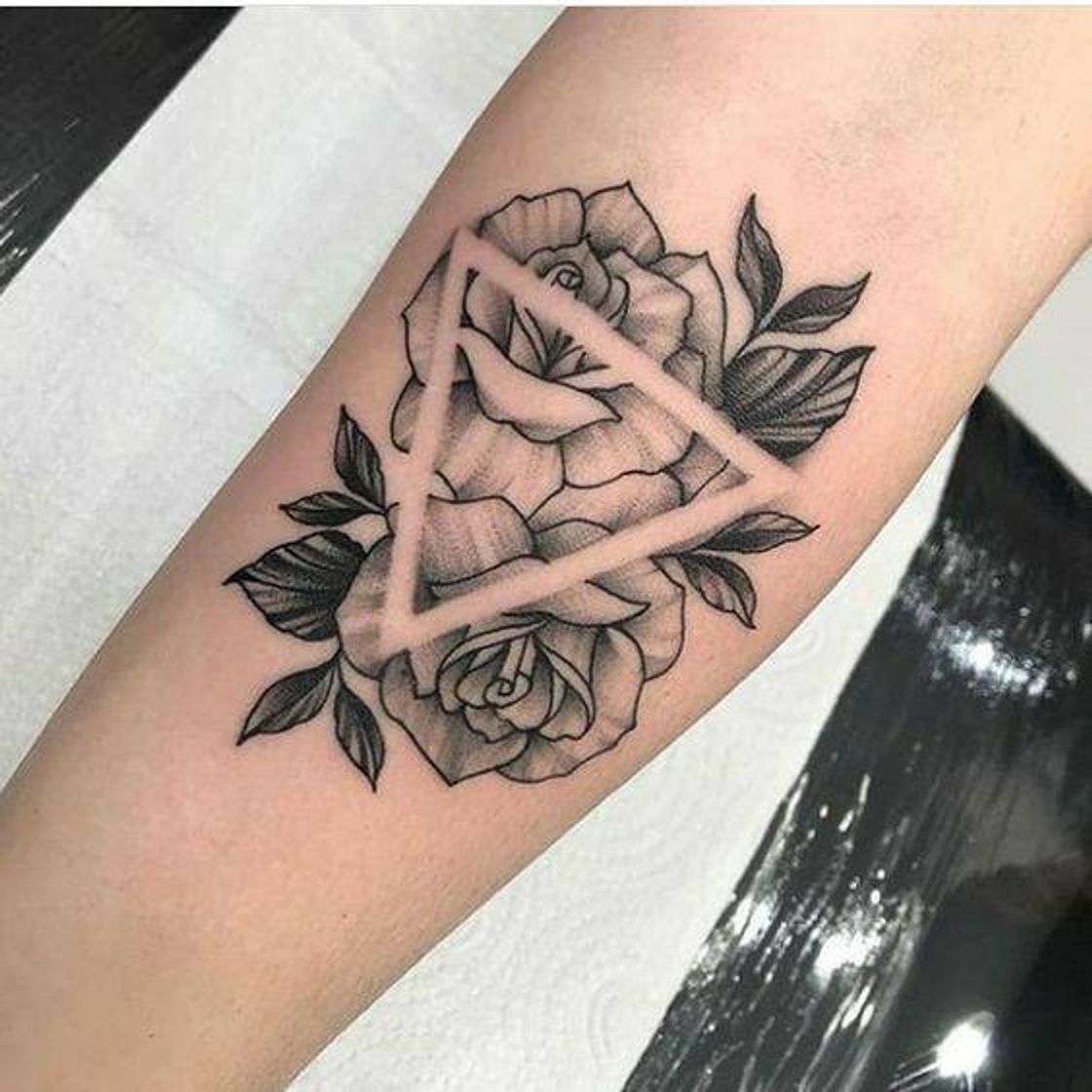 Fashion Tatto no braço 