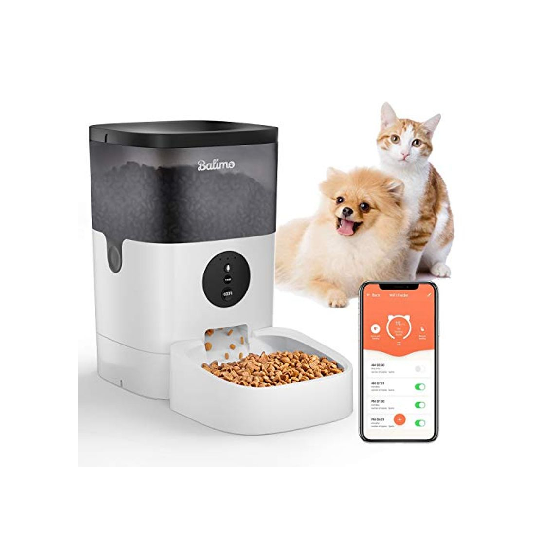 Product Balimo 4L WiFi Alimentador automático para perros y gatos