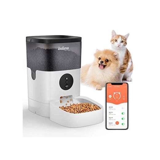 Balimo 4L WiFi Alimentador automático para perros y gatos