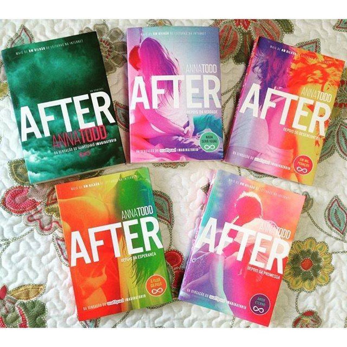 Book Coleção de livros after, da autora Anna Todd.