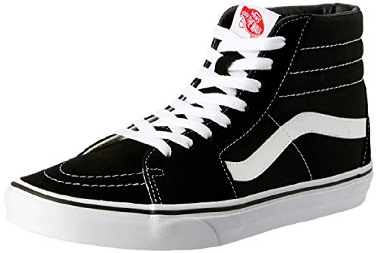 Social Vans, Zapatillas Altas Unisex Adulto, Negro