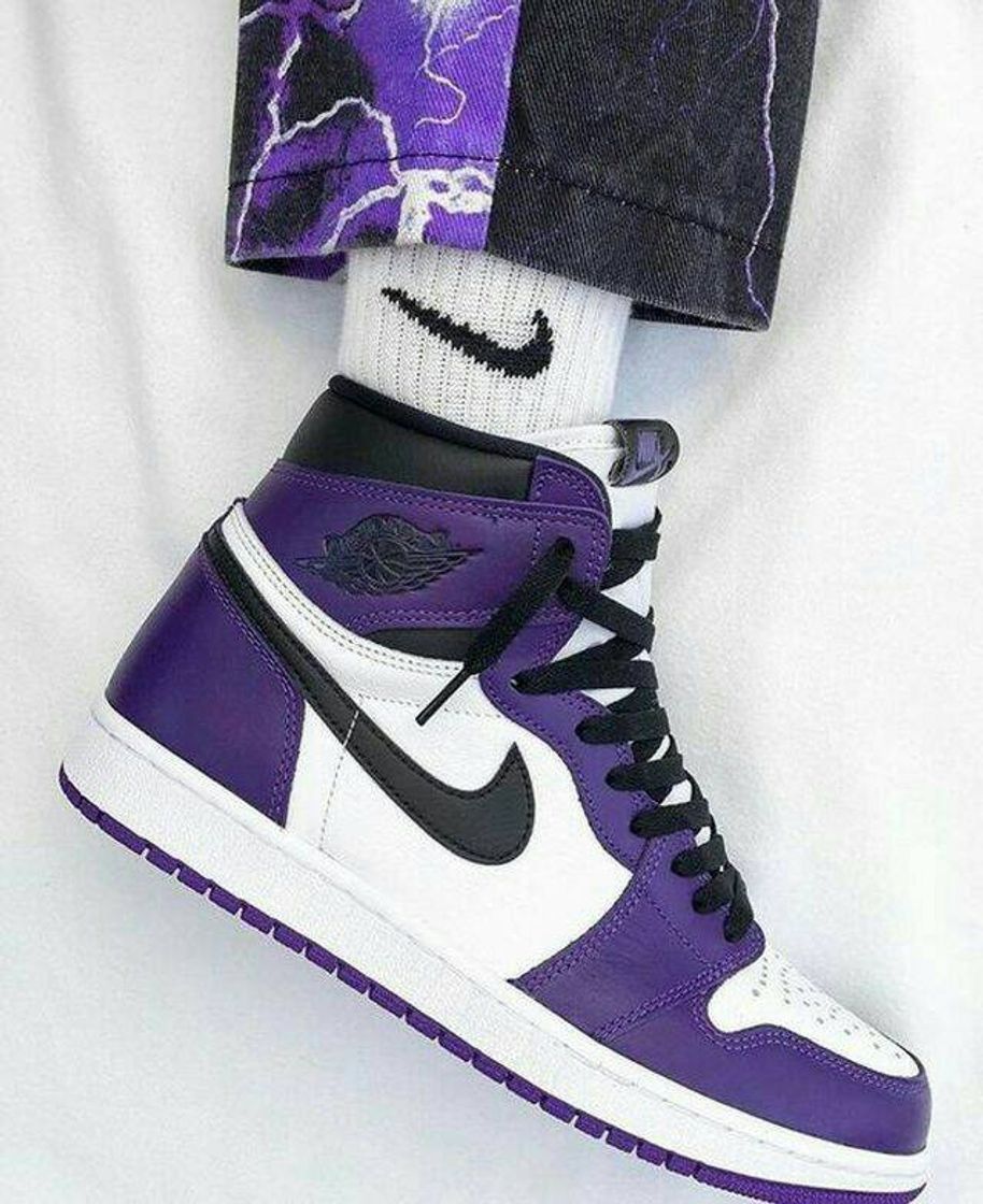 Fashion Nike Air Jordan 1 purple