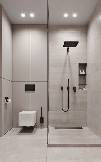 Banheiro minimalista 