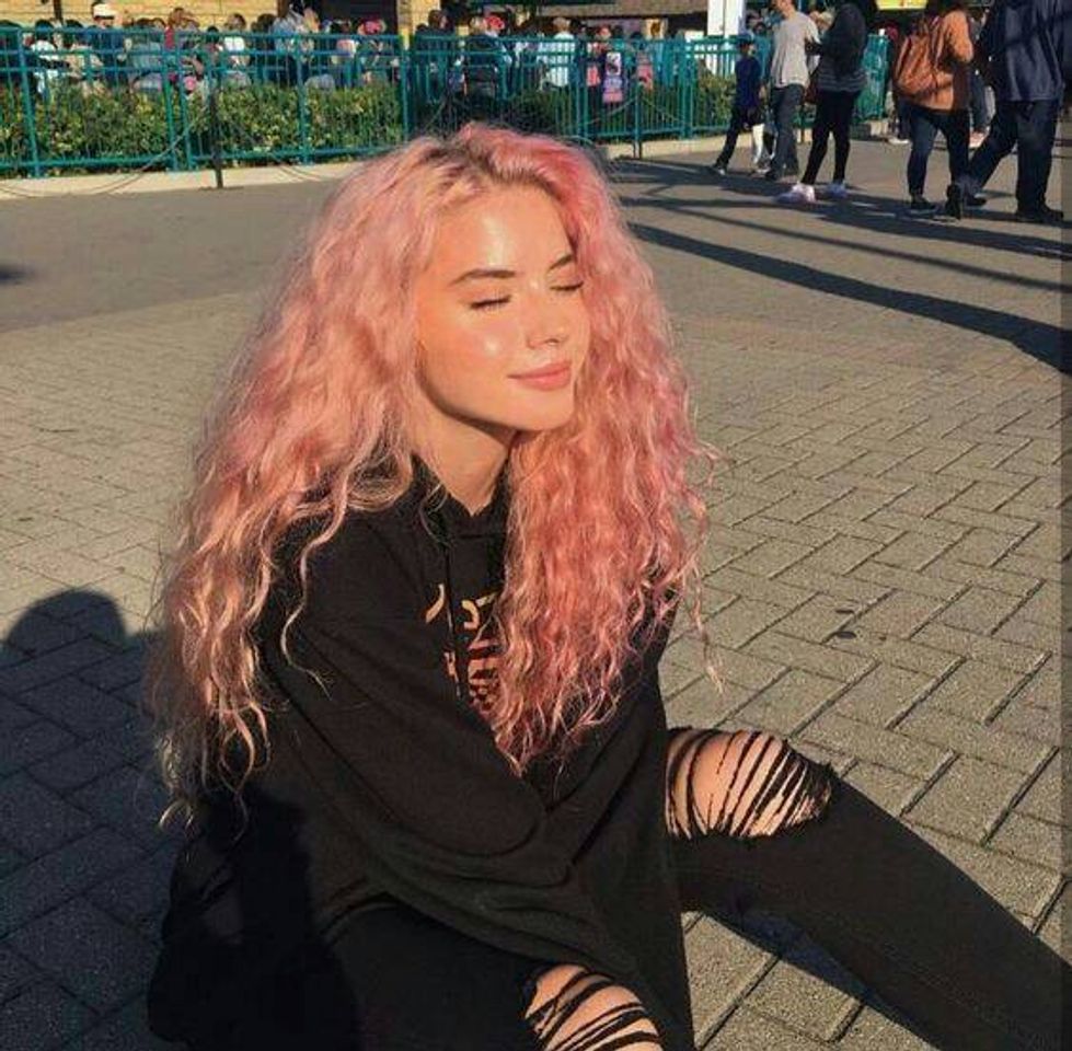 Fashion Pink hair