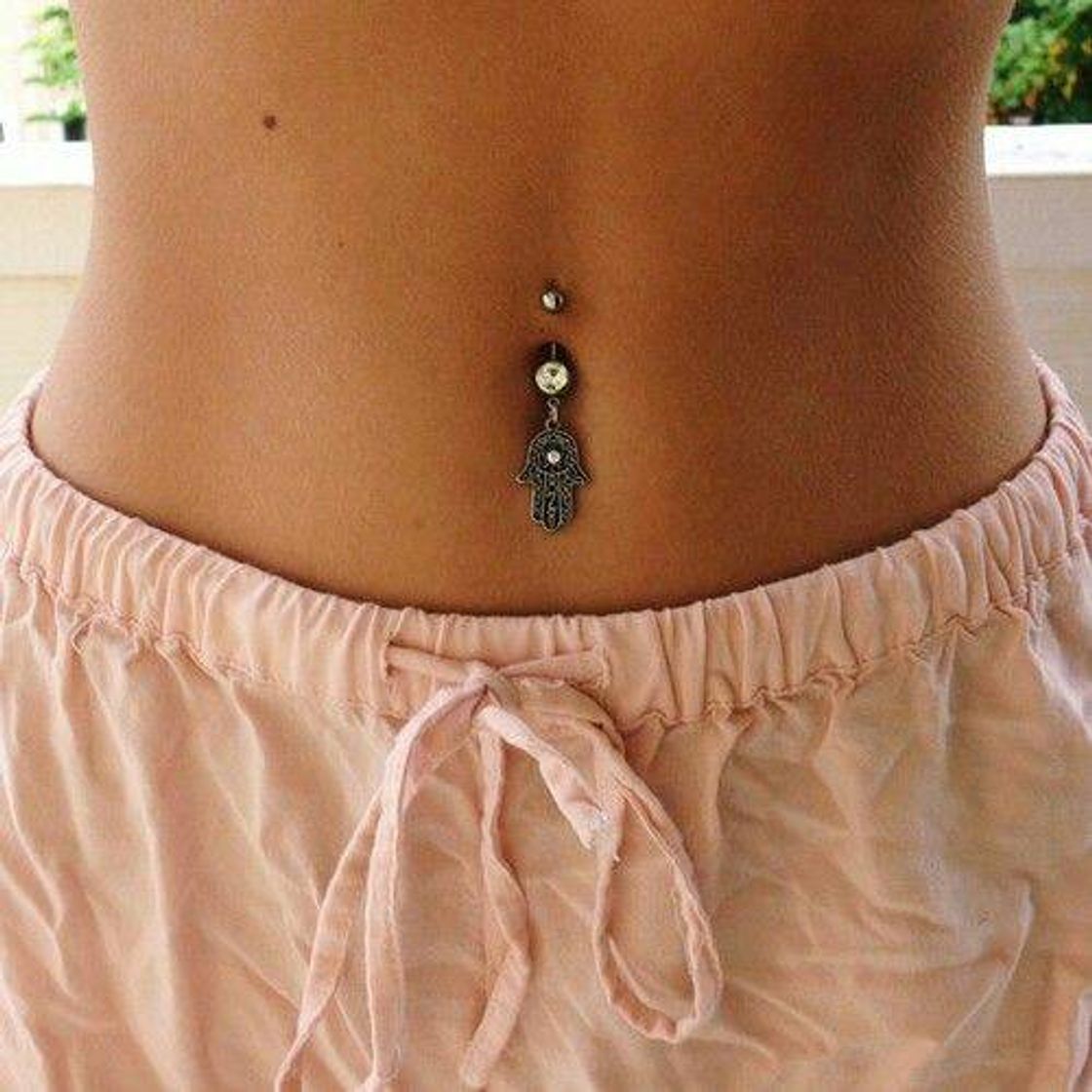 Moda Piercing no umbigo 