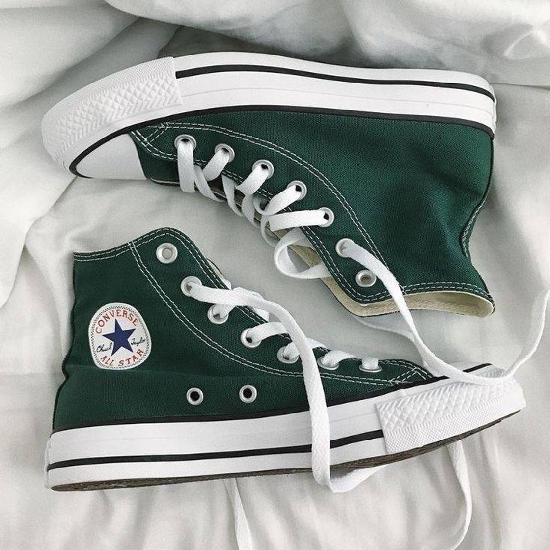 Moda Green Converse