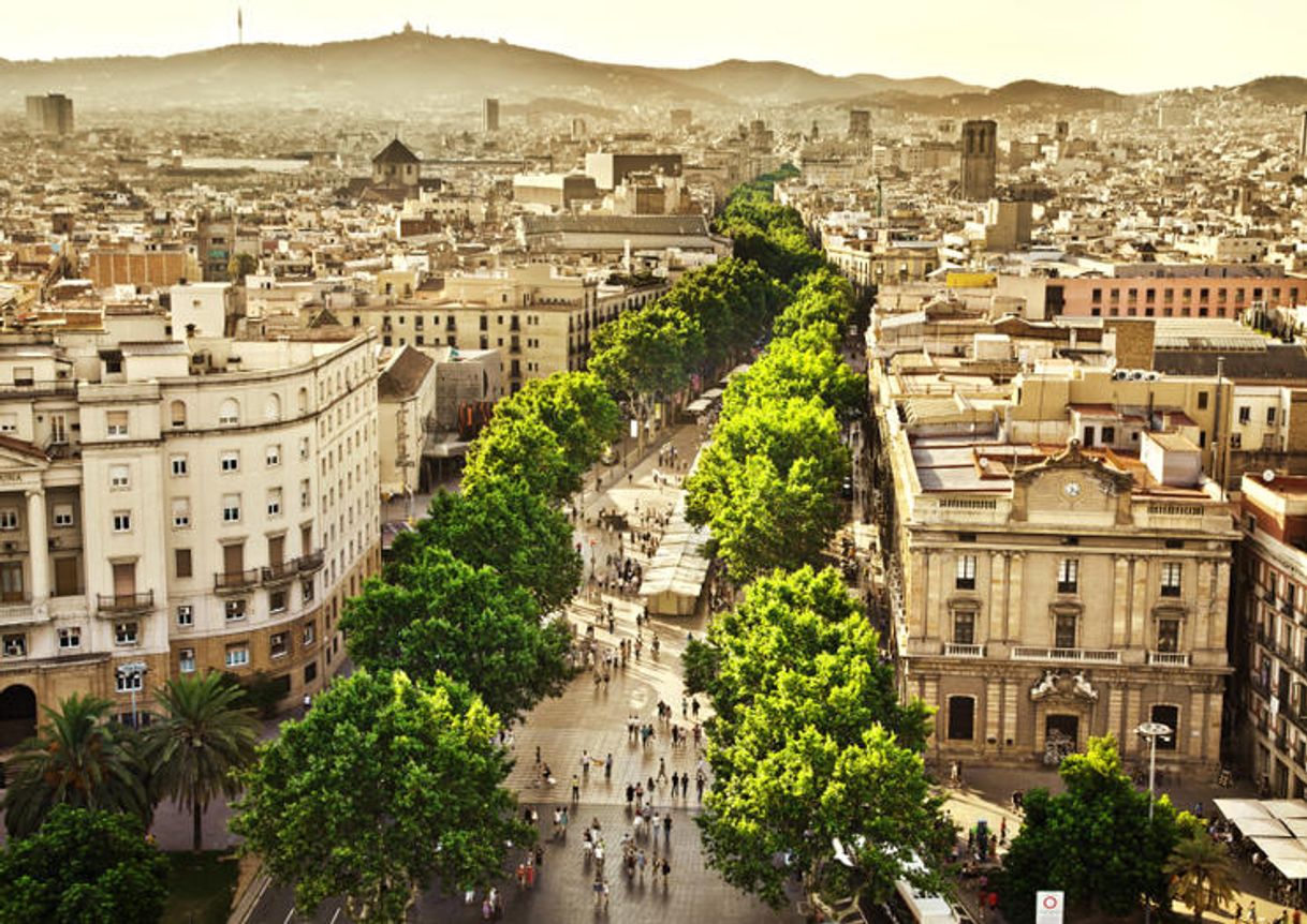 Lugar Ramblas Barcelona