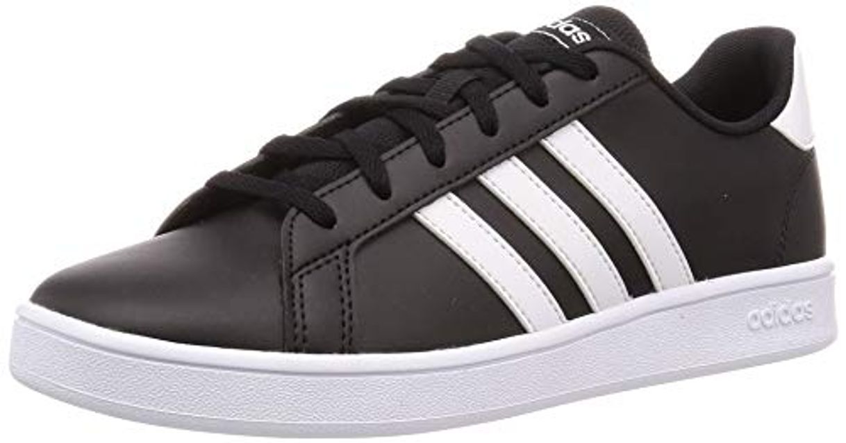 Fashion Adidas Grand Court K, Zapatos de Tenis, Core Black FTWR White FTWR