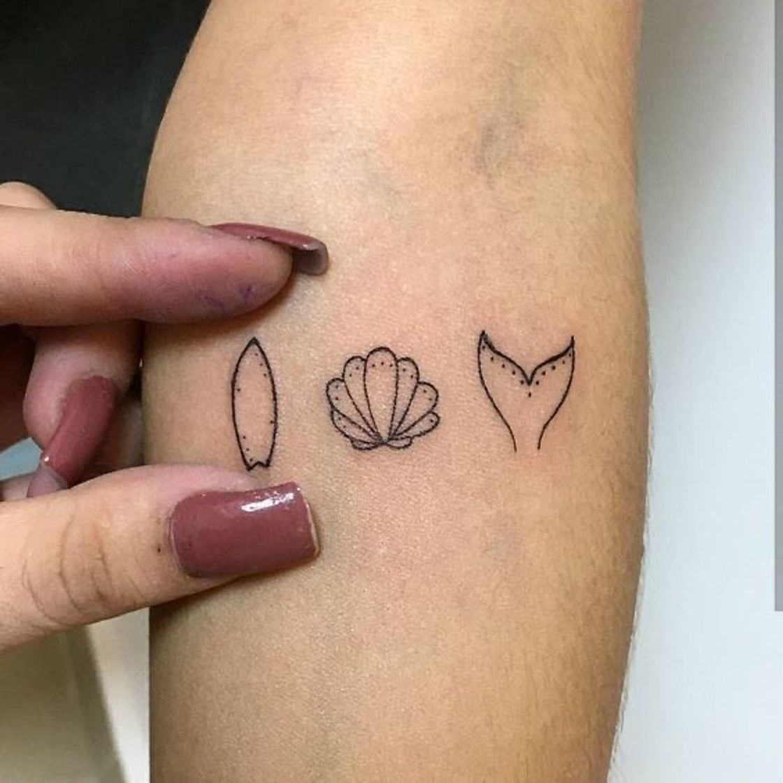 Moda Tatuagem inspiração mar e sereia 