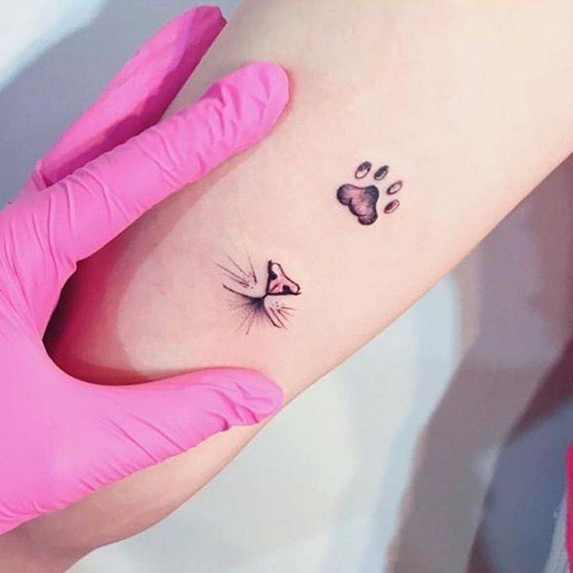 Social Tattoo de gatinho